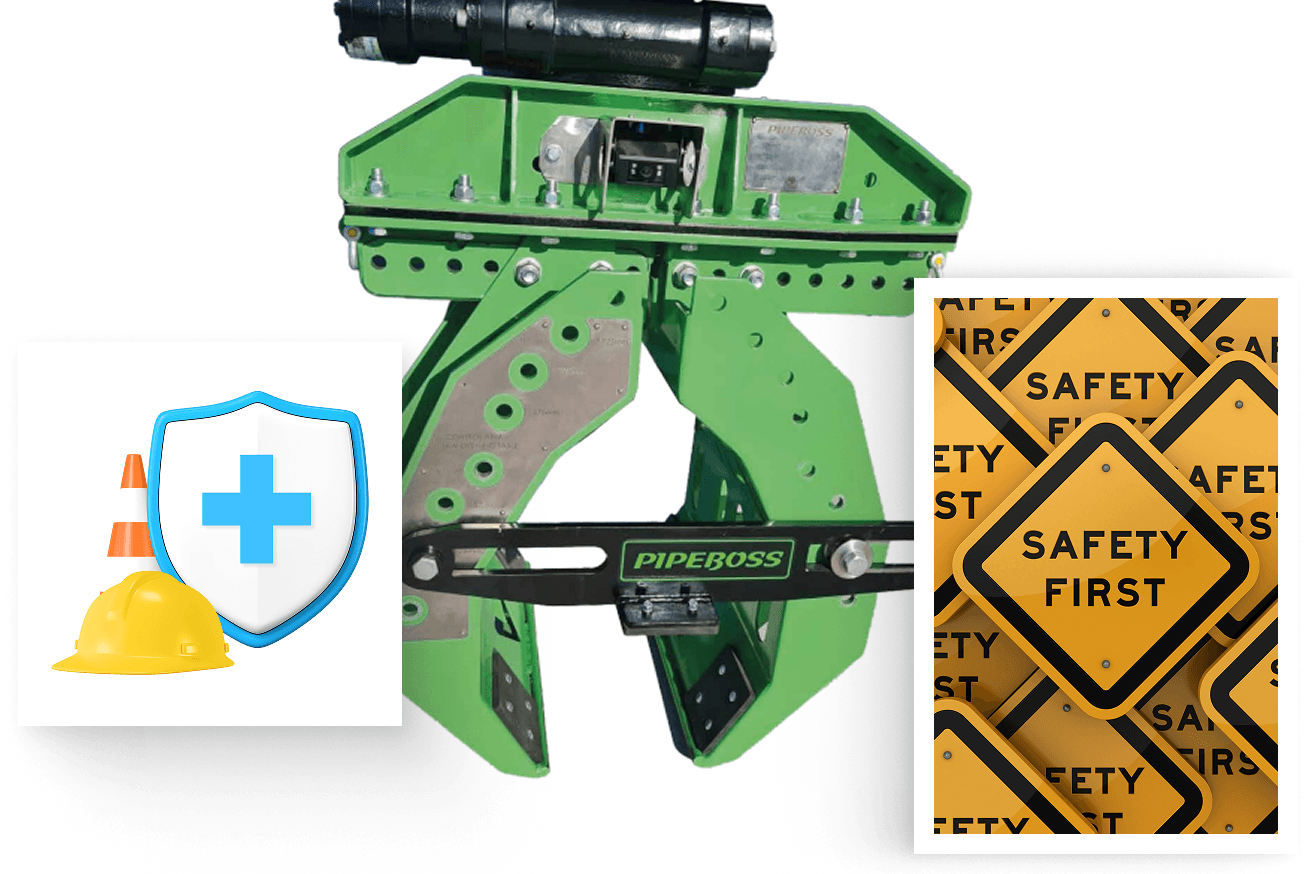 PipeBoss lifting operation showcase